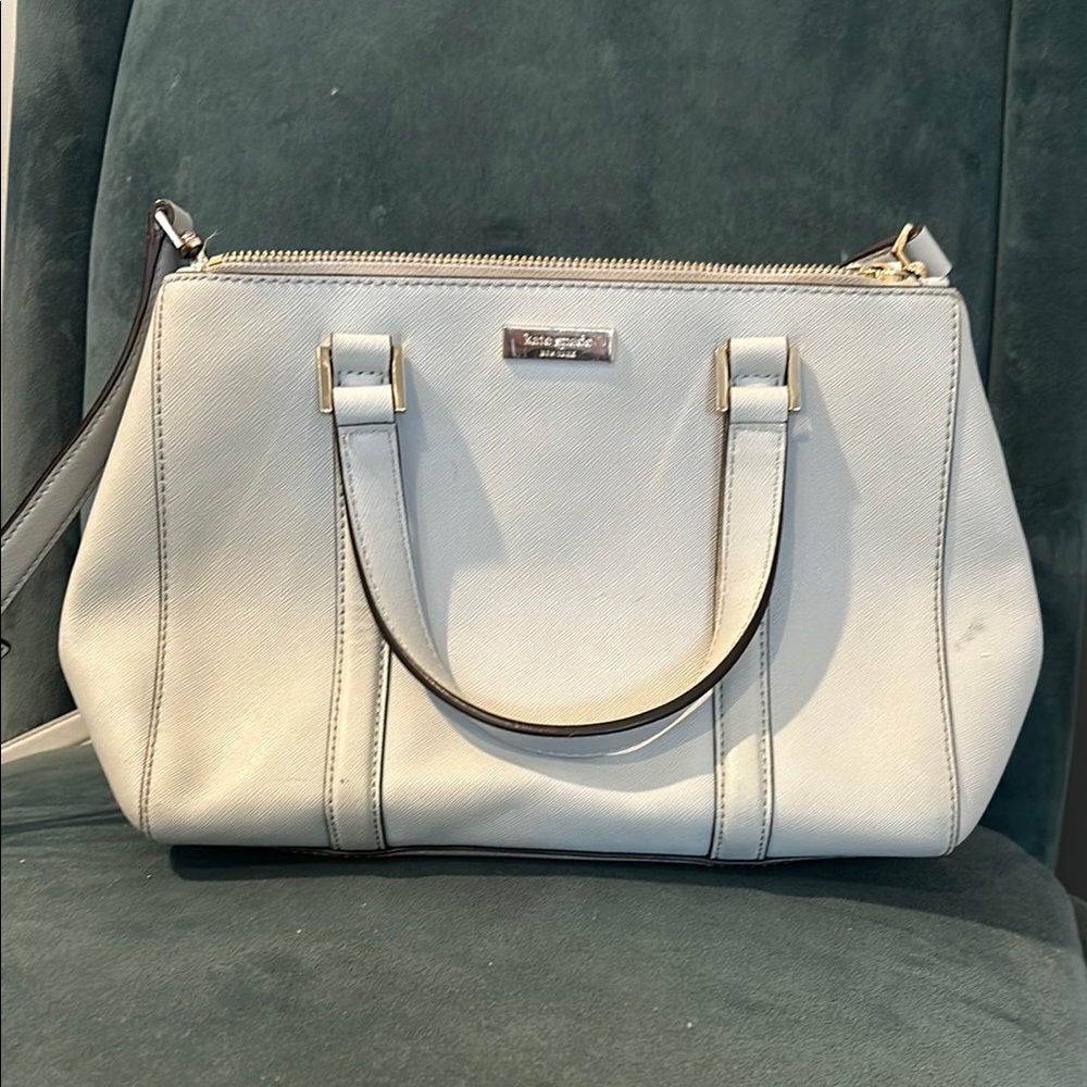 Kate Spade light gray Handbag